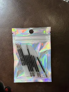 Replacement ink refills for beaded pens