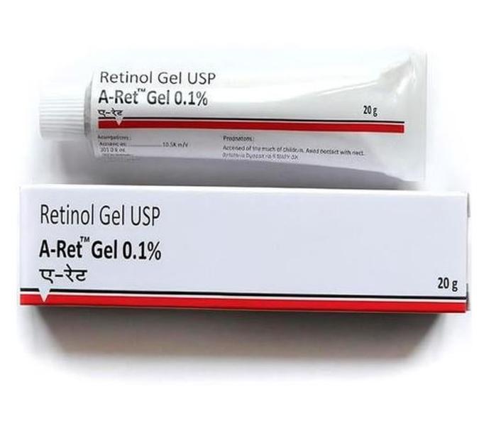 Retinol Gel 0.1 Vitamin A Repairs Fine Lines & Wrinkles, Scar Treatment, Age and Sun Spots, Anti-Aging Formula Gel 20 Grams Firming Rejuvenating Skin Firming Deep Hydration