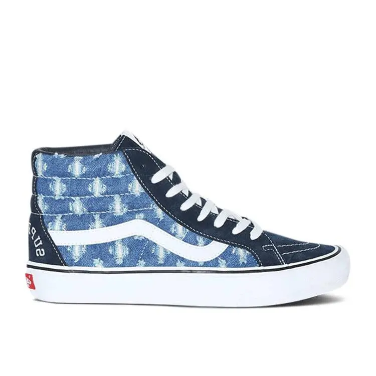Vans Sk8-Hi Supreme Hole Punch Denim Blue