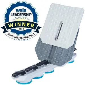 SWELL Wakesurf Creator Slim H3X Plus - Floating Shaper With Patented Extending/Rotating Face and Drag/Turbulence Reducing Texture