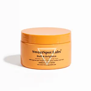 SweetSpot Labs Buff & Brighten Daily Ingrown Hair Treatment Pads Aloe Body Care