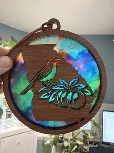 Georgia Suncatcher for Sunny Window