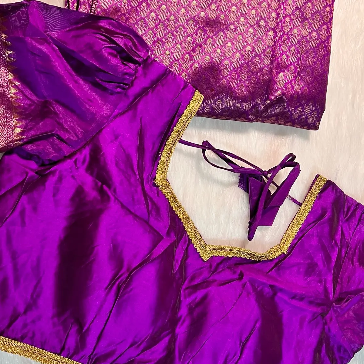 Kubar Pattu Silk Saree Sari Set - Beautiful Traditional Dress