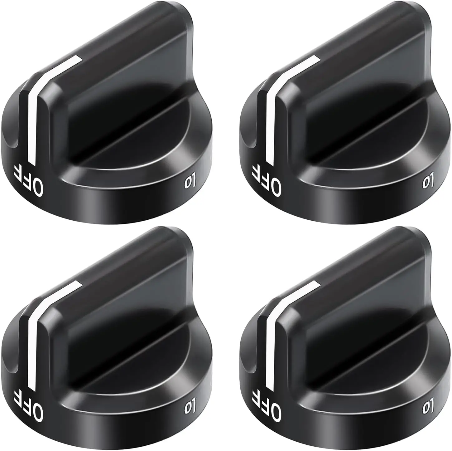 316564511   Top Valve Burner Stove Knob (4 Pack) Fit for Frigidaire Gas/Range/Stove/Oven - 316564511   Stove Control knob Replace 1513577   AP 4433359   PS 2364186   EAP. 2364186