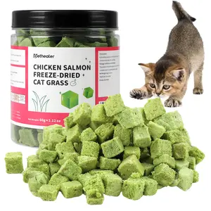 60g/2.12oz Cat Grass Treats, Cat Grass Teething Stick for Hairball Remove and Teeth Cleaning, Edible Cats-Grass Stick Snack cat grass treat hairball removal control snack stick hair ball oral health