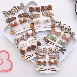 Eclipse & Thread 8pcs Star Heart Bow Knot Flower Little Girl Decor Hair Pins, Cute Hair Clips Gift For Girls -  For Little Girls -  Suitable for Parties & Everyday Wear - Perfect Gift for Birthdays & Holidays