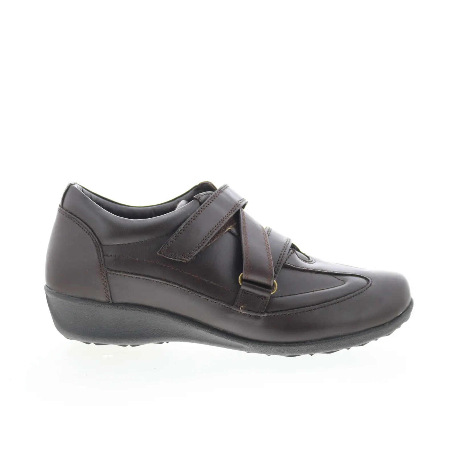 Drew Cario 14491-64 Womens Brown Leather Lifestyle Sneakers Shoes