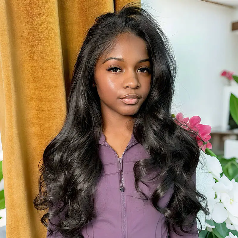 【NEW】ISEE HAIR Body Wave Wear Go Half Wig – Glueless Human Hair Wig Invisible Hairline Drawstring Seamless Blend Beginner Friendly Hairpiece No Leave Out Flip Over Wig Summer Hairstyles Budget Friendly Wig Beach Essentials#SummerWins #DealsForYouDays camp