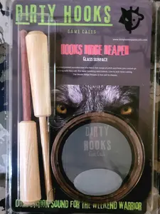 Dirty Hooks Game Calls - Hooks Ridge Reaper Glass Turkey Call