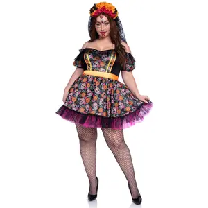 Plus Size Marigold Catrina Costume