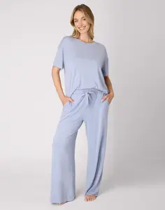 Bali Pajamas Set for Women - T-Shirt & Pants with Pockets - Breathable Loungewear - Pijamas de mujer DAD296