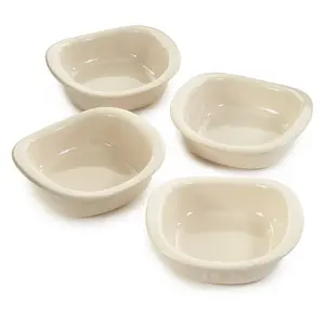 BergHOFF Balance Set of (4) Creme Brulee Stoneamekins