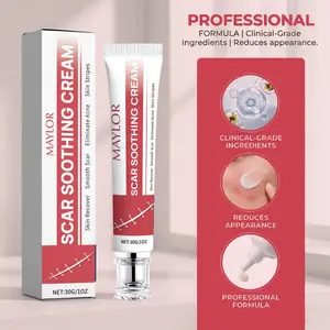 Scar Soothing Cream & Smoothing Cream for Scars,Helps Improve Appearance,Reduces Redness,Lightweight Non-Greasy Formula