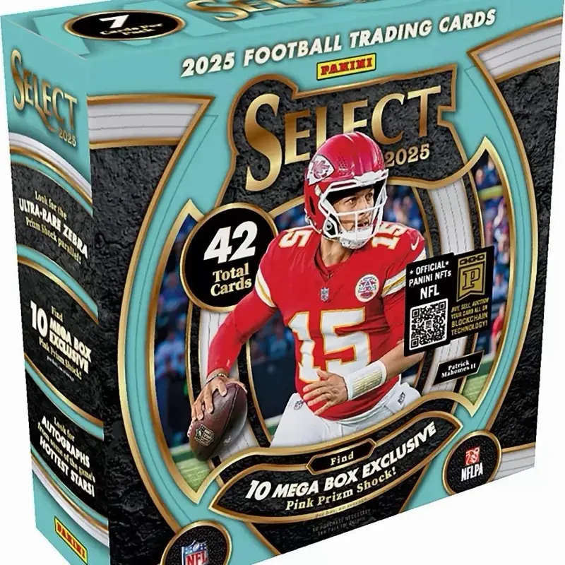 2025 Select Mega Box! (Pink Prizm Shocks, Zebra Hunt!)