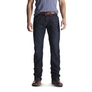 Ariat Rebar M4 Low Rise Boot Cut Jeans Men’s Durable Western Work Denim 10016220