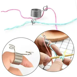 Norwegian Thimble Knitting Yarn Guide Tool Stainless STee T-Shirtl