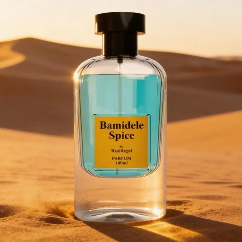 Bamidele Spice Parfum - Luxurious Desert Retreat Fragrance with Lime Lemon Bergamot & Ambergris Saffron Oud