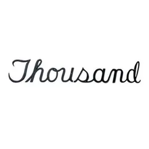 212 MAIN Script Font 5.25x5.25" Aluminium House Number Sign - Montague Metal Products SHN-1000 Modern Home Decor with Mount Hardware