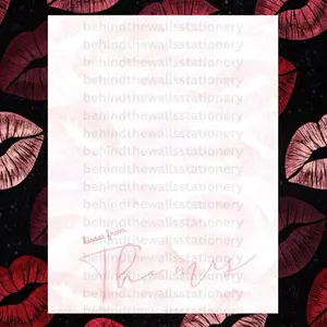 Prison Stationery. Pretty Paper Kisses