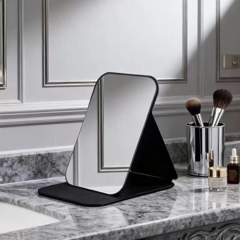 3 Way Mirror for Self Hair Cutting 360 Trifold Barber Mirrors 3 Sided Makeup Mirror to See Back of Head Used for Hair Coloring Braiding Gifts for Men and Women LED Light, Rechargeable, Perfect Valentine's Day Gift
