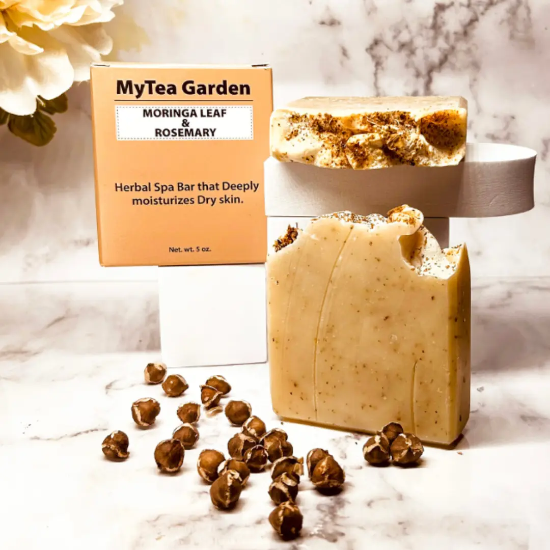 Moringa Leaf And Rosemary Soap