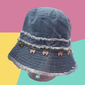 Bow bucket hat