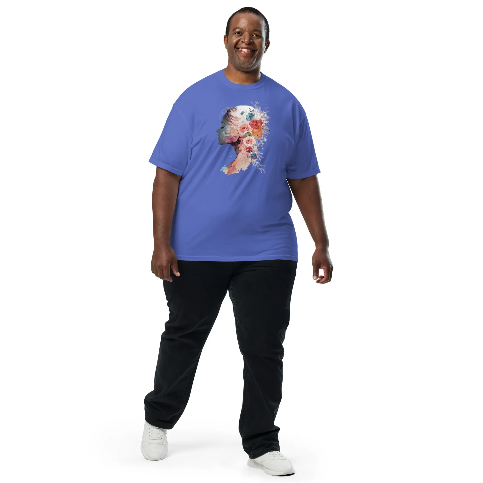 Unisex garment-dyed heavyweight t-shirt comfy fit by summer