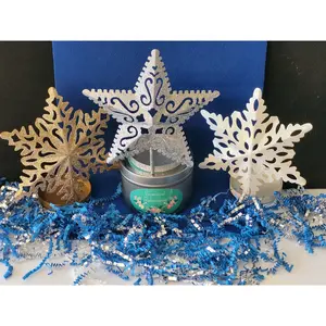 Snowflake Candleholders