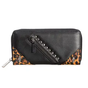 Leopard Zip Wallet