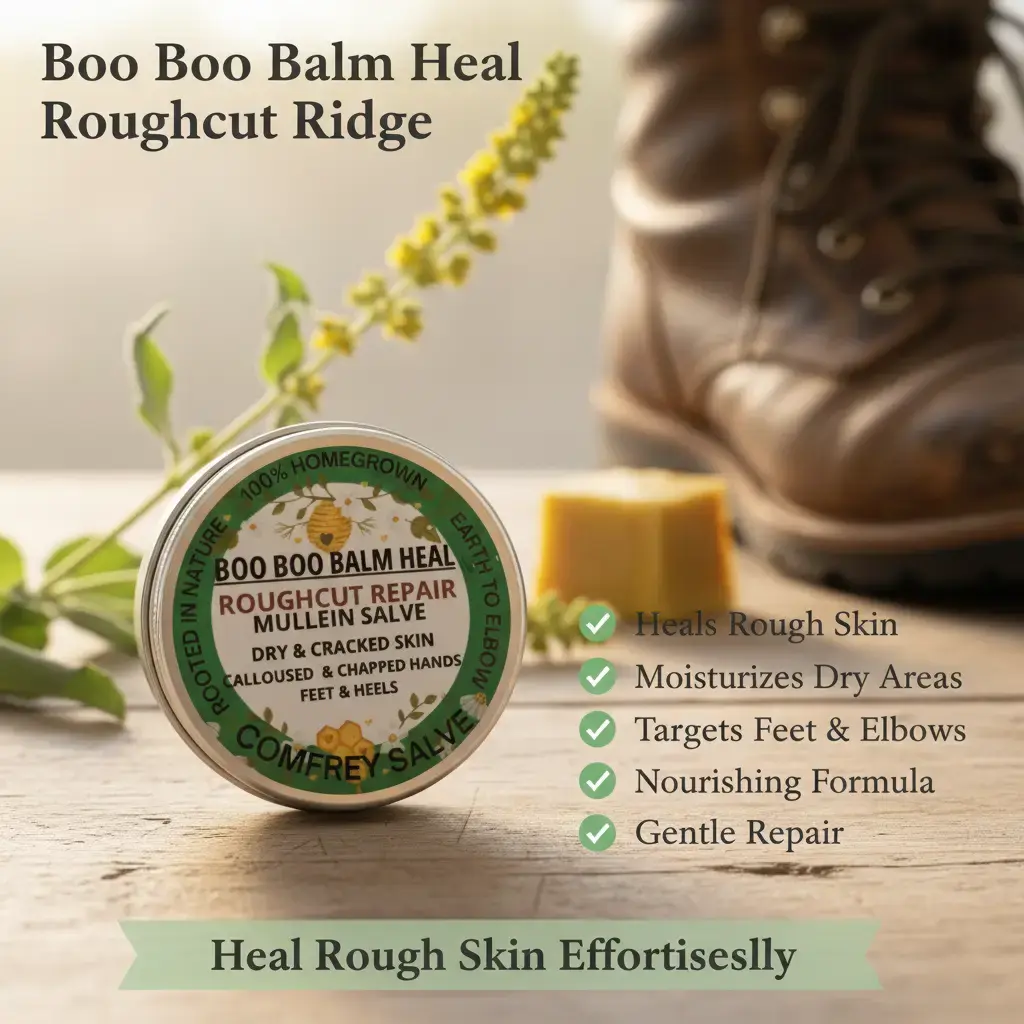 BOO BOO BALM HEAL ROUGHCUT RIDGE, Body Care, Moisturizers Feet Elbow