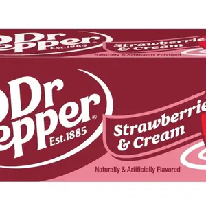 24 dr Pepper strawberry can drinks