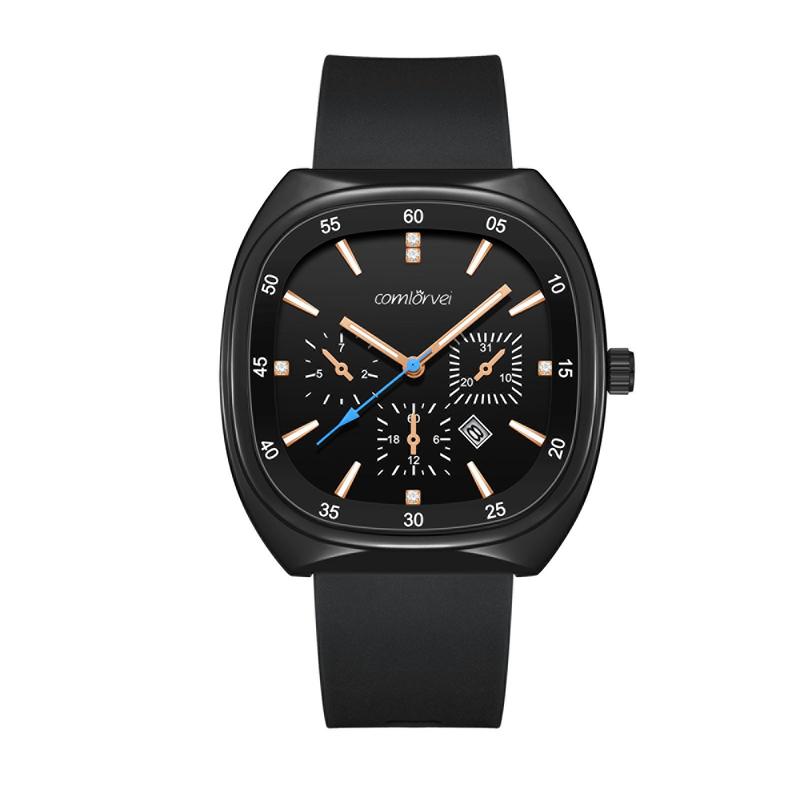 Elegant and high-quality quartz watch suitable for both men and women, with a multifunctional luminous dial, calendar, second hand, waterproof function, suitable for various occasions, super fast logistics, perfect Christmas gift