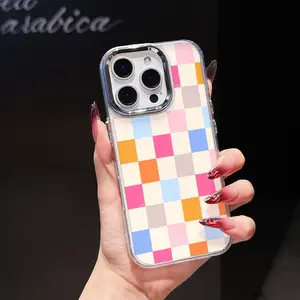 Jelly-colored square phone case, stylish, girly, macaron texture, a must-have for Halloween and Easter, compatible with iPhone 17, 16, 15, 14, 13, 12, 11 Pro Max Plus series models.