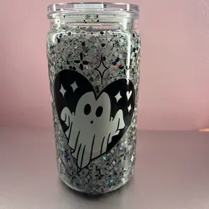 Acrylic snowglobe cup. READY TO SHIP