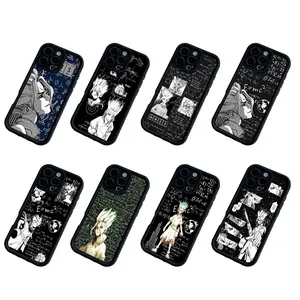 Creative Design cool anime D-Dr.STONE Durable phone case For iPhone 17/16/15/14/13/12/11/Pro/ProMax/Plus/17Air/Xsmax/E/mini, Anti Fall Soft TPU Back Cover, Shockproof Cover, Uv Printed, daily use, Slim Protection, Trendy Gift for Christmas And Birthday