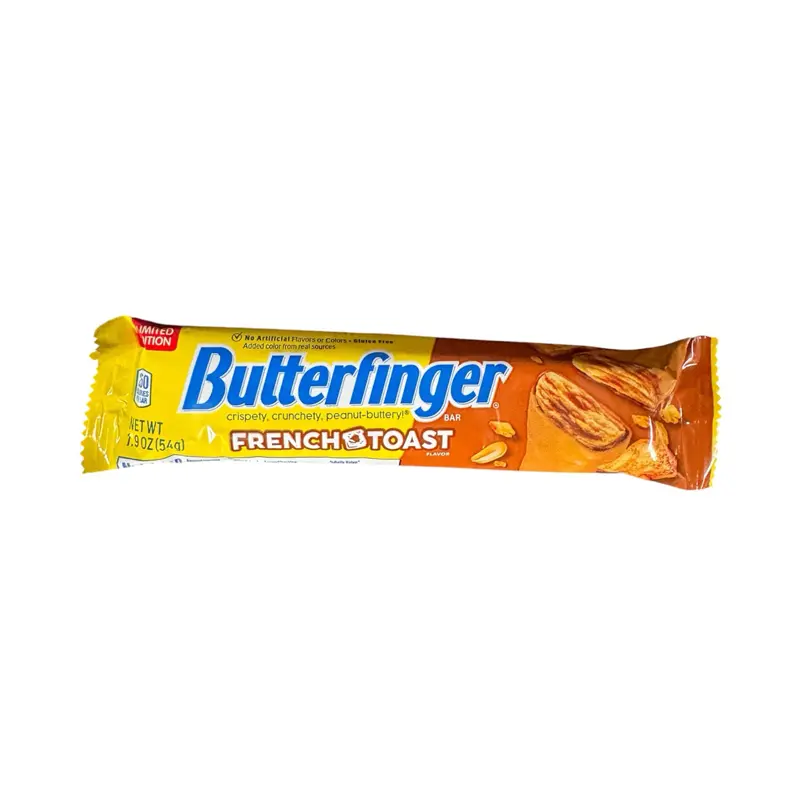 Butterfinger French Toast Flavor Chocolate Bar- 1 Bag (54 g) Butterfinger French Toast Flavor Chocolate Bar- 1 Bag (54 g)