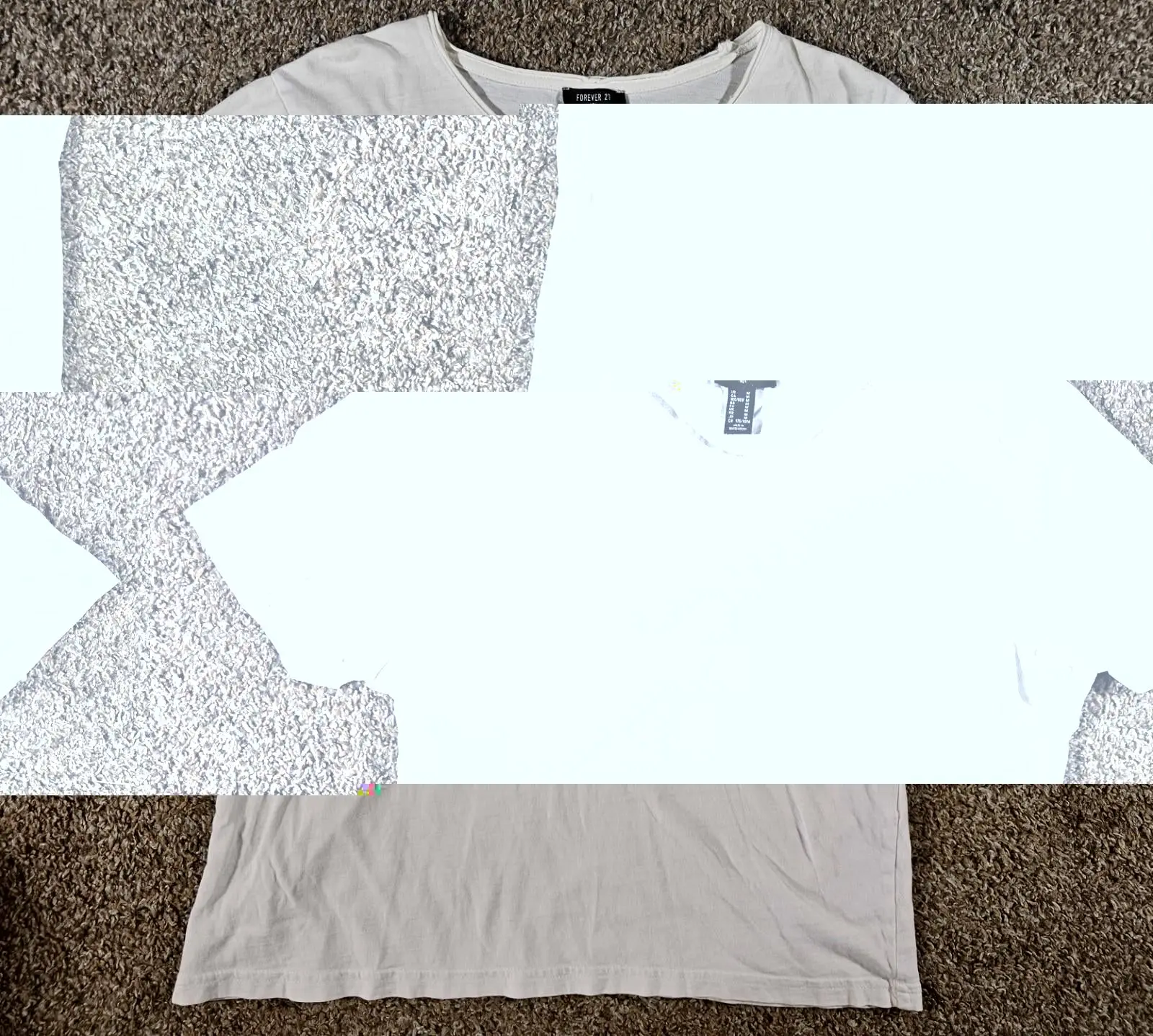 Forever 21 Mens Medium White Tshirt