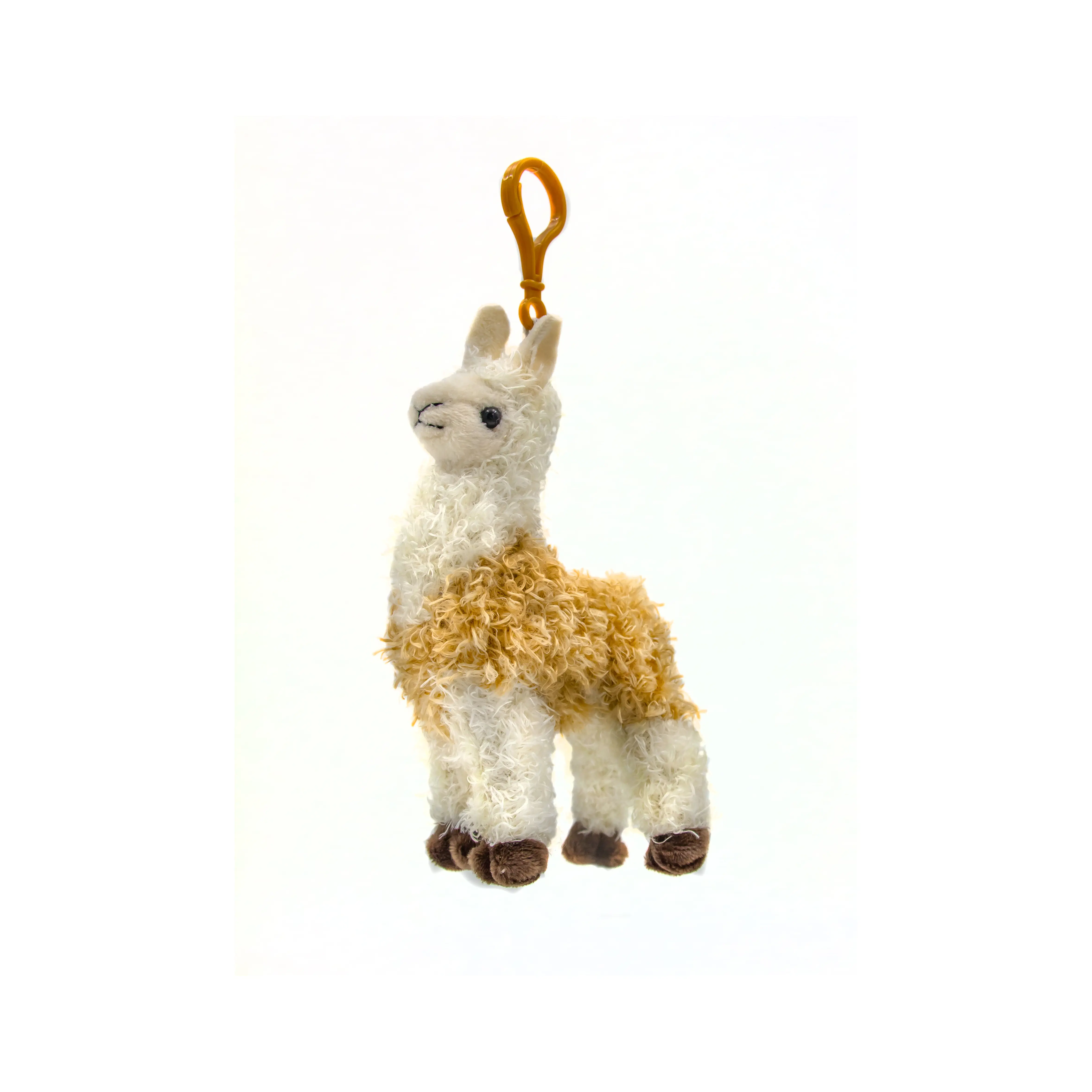 B-THERE Llama Keychain Plush Clip-on