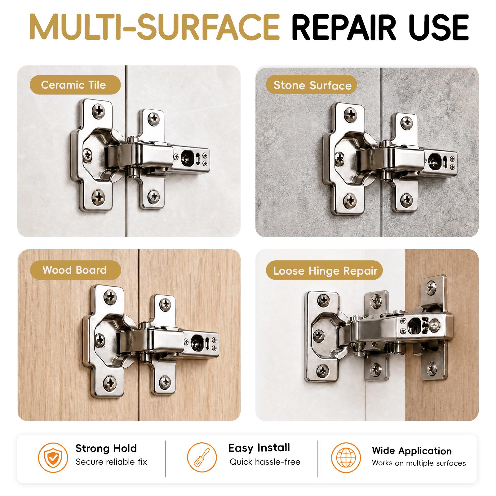 GJANSH 6*14mm Door Hinge Thread Repair Screws, 30Pack/60Pack Short Expansion Wall Anchors, Stripped Thread Repair Fixer for Cabinet, Tile, Stone and Partition Hinge Mounting fathersdaygift GJANSH 6*14mm Door Hinge Thread Repair Screws, 30Pack/60Pack Short Expansion Wall Anchors, Stripped Thread Repair Fixer for Cabinet, Tile, Stone and Partition Hinge Mounting fathersdaygift