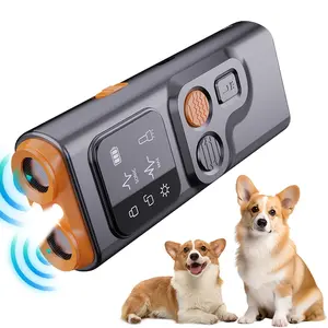 Bark Guard,Bark Guard for Dogs,Anti Barking Device for Dogs,Rechargeable Ultrasonic Dog Bark Deterrent Device with Hd Display and Led Flashlight,Stop Bad Behavior Without Yelling Or Swatting