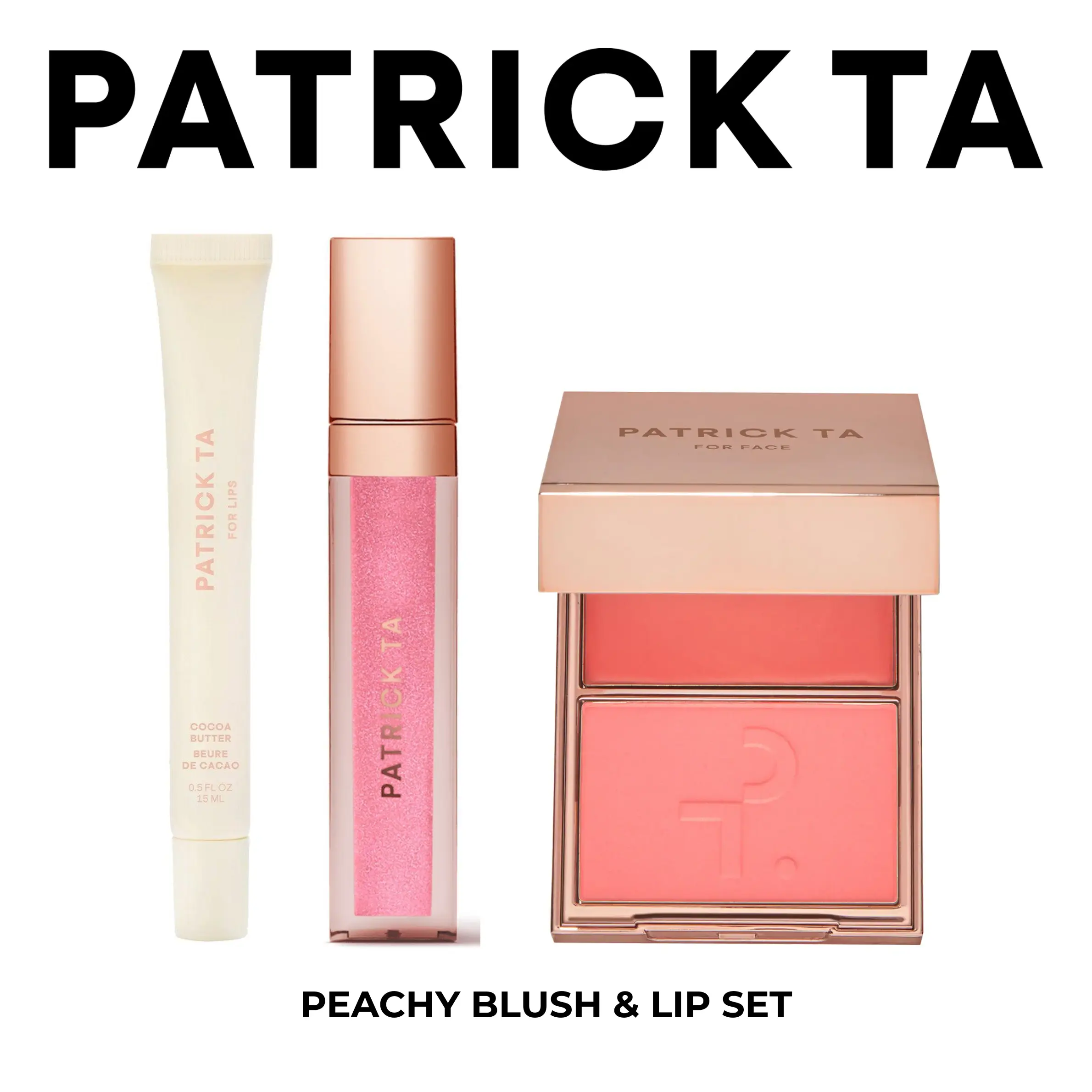 Peachy Blush & Lip Set
