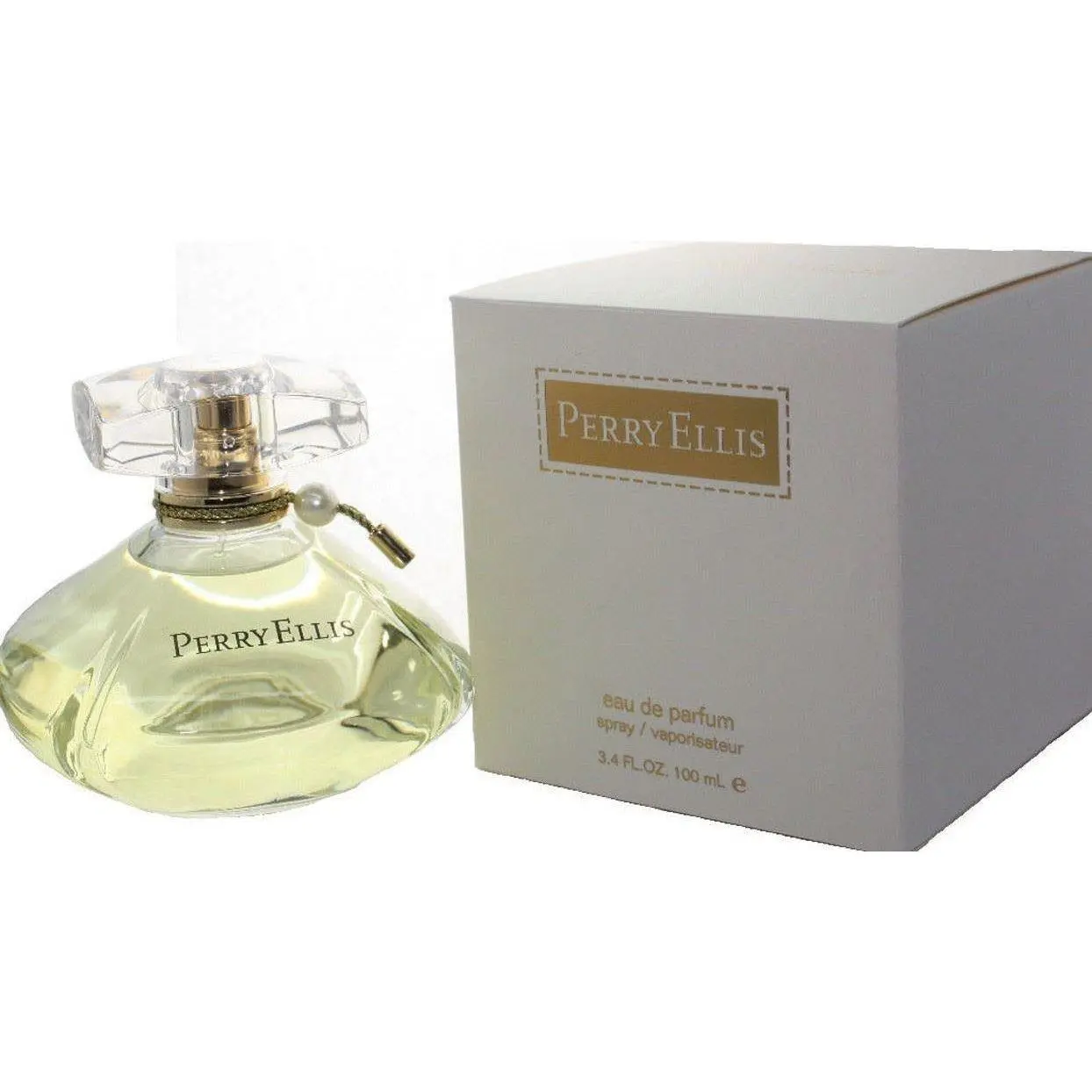 Perry Ellis Floral Fruity Citrus Sweet EDP Women's Perfume, Citrus Floral Scent, 3.4 fl oz Female Fragrance, New in Box, Floral Fruity Perfume