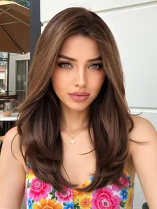 13*6 Lace Front Wig, Natural Looking Hairpiece for Versatile Styling, Comfortable and Breathable Cap for All-Day Wear, Glueless Frontal Wig