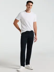 Slim Fit Dyed Twill 5-Pocket Pant