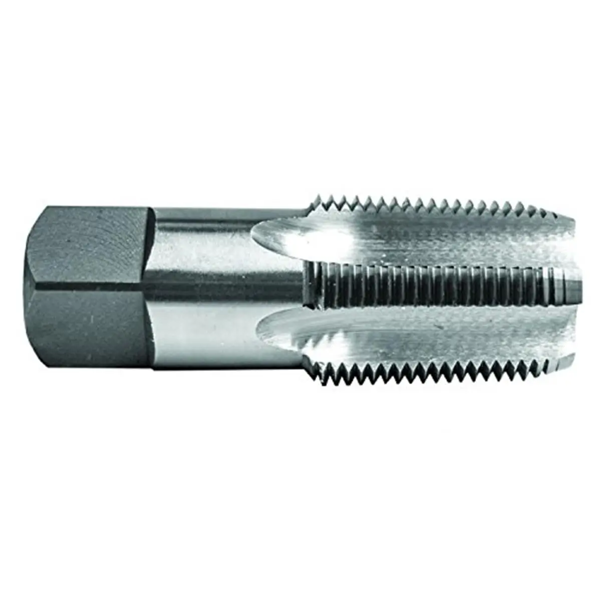 212 MAIN Industrial National Pipe Thread Tap Tool, 0.75-14 NPT, Heat-Treated, Precision-Cut, Longer Life, Construction Tools, 0.46 lbs, 1 x 1.75 x 6.75 in