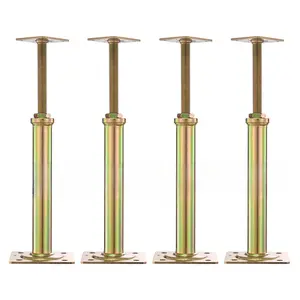 4PCS Adjustable Floor Jack Post House Floor Leveling Lift 11.6"-16" Height