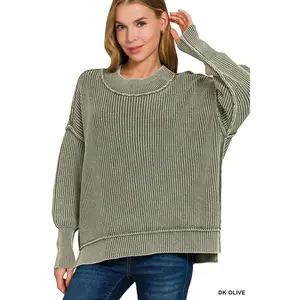 ZA Side Slit Sweater