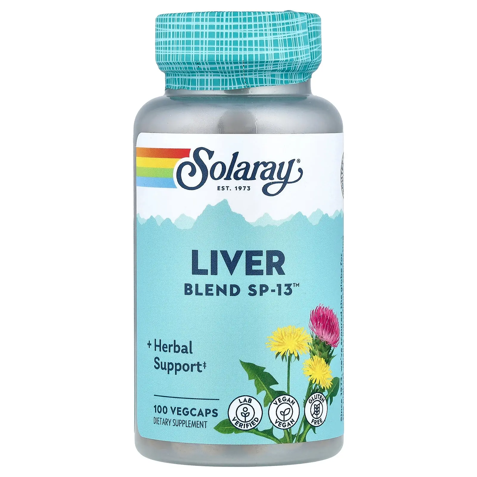 Solaray Liver Blend SP-13™, 100 VegCaps
