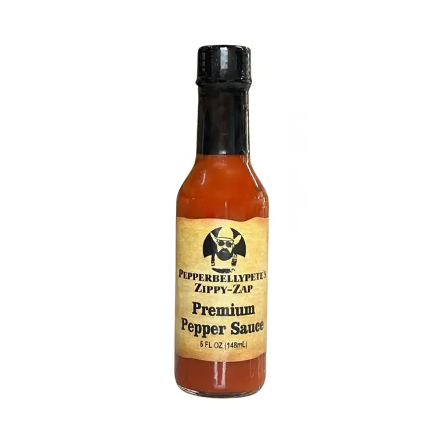 Pepper Belly Pete's Zippy-Zap Premium Pepper Sauce