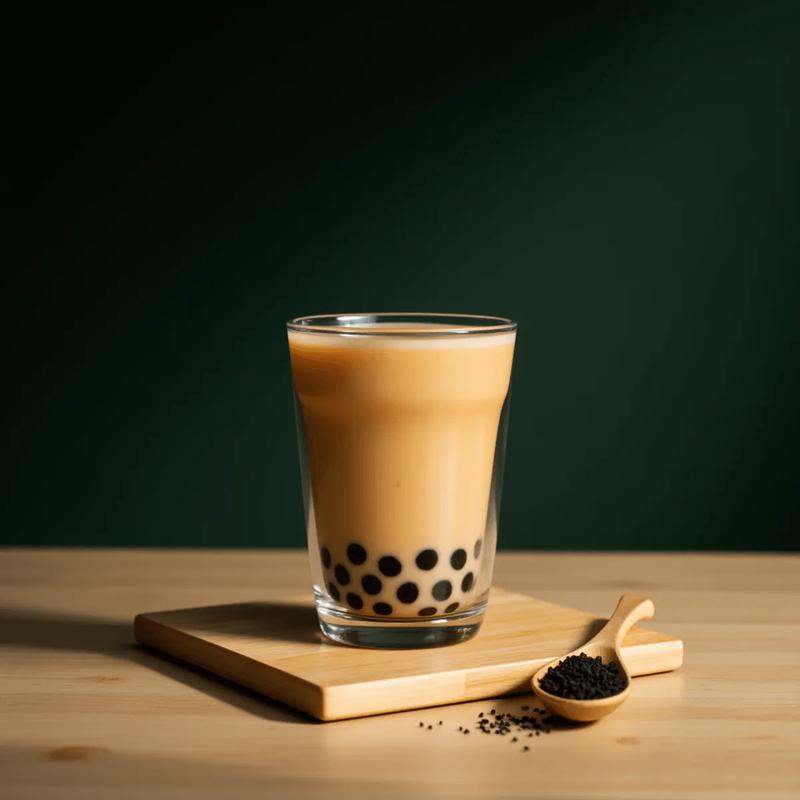 WuFuYuan Brown Sugar Boba Pearls - Instant Tapioca Pearls for Bubble Tea, Microwave Ready in 2 Mins, 210g